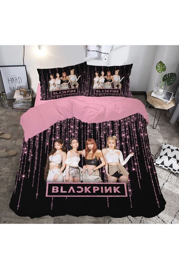 Kpop Clothes Pink Denim Skirt Queen Home Bts Exo Blackpink Big