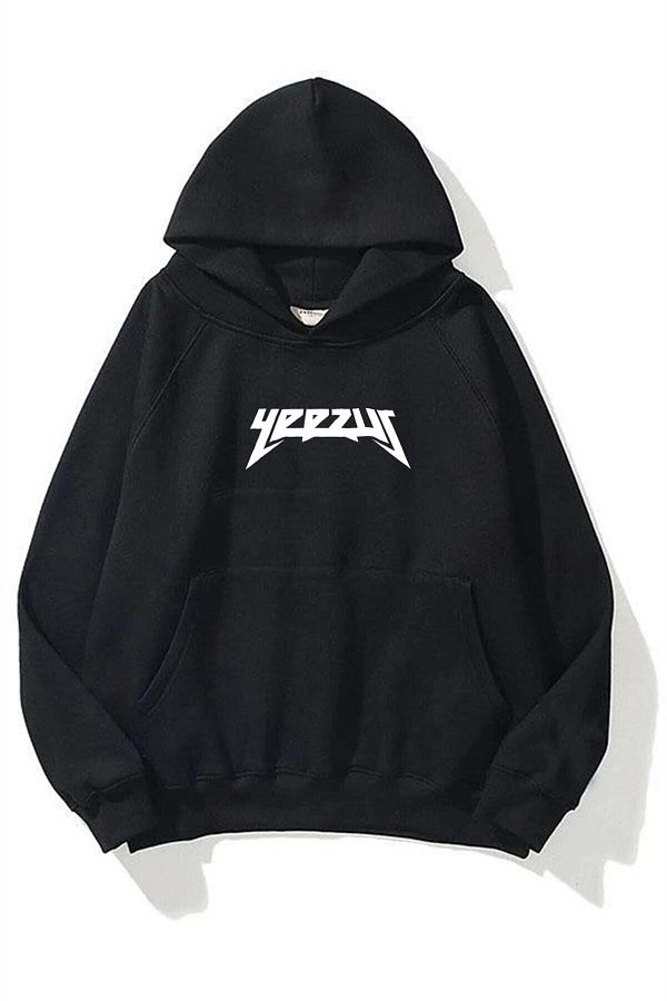 Trendiz Unisex God Wants You Yeezus Black Sweatshirt Hoodie Trendyol