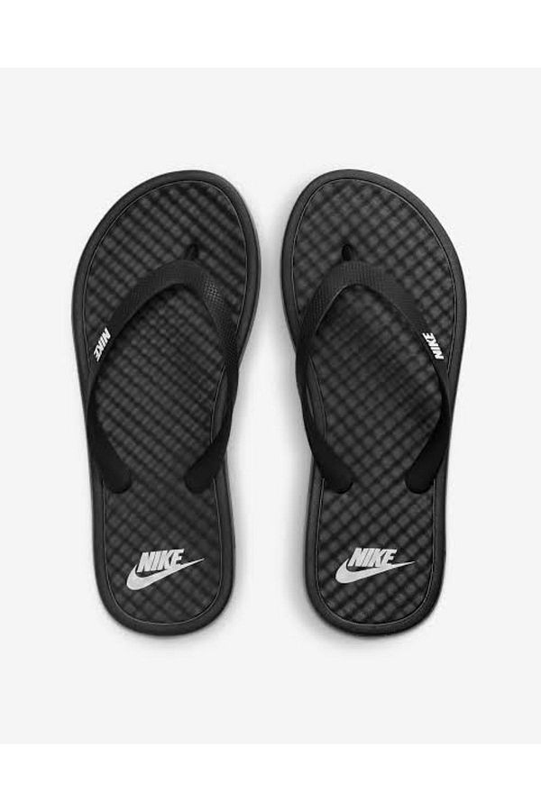 Nike Sports Slippers Black Flat Trendyol