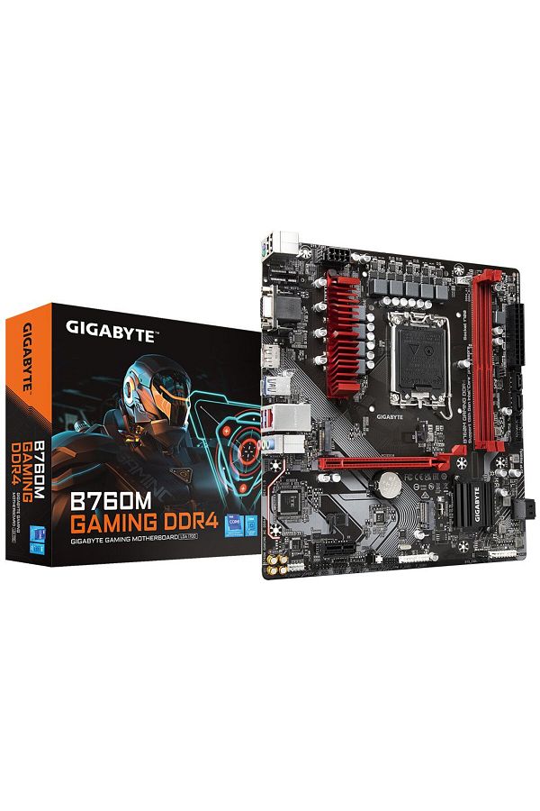 Gigabyte-B760m-gaming 2xDDR4 VGA/HDMI/DP 1xM.2 1xGLAN 1700p Motherboard 1