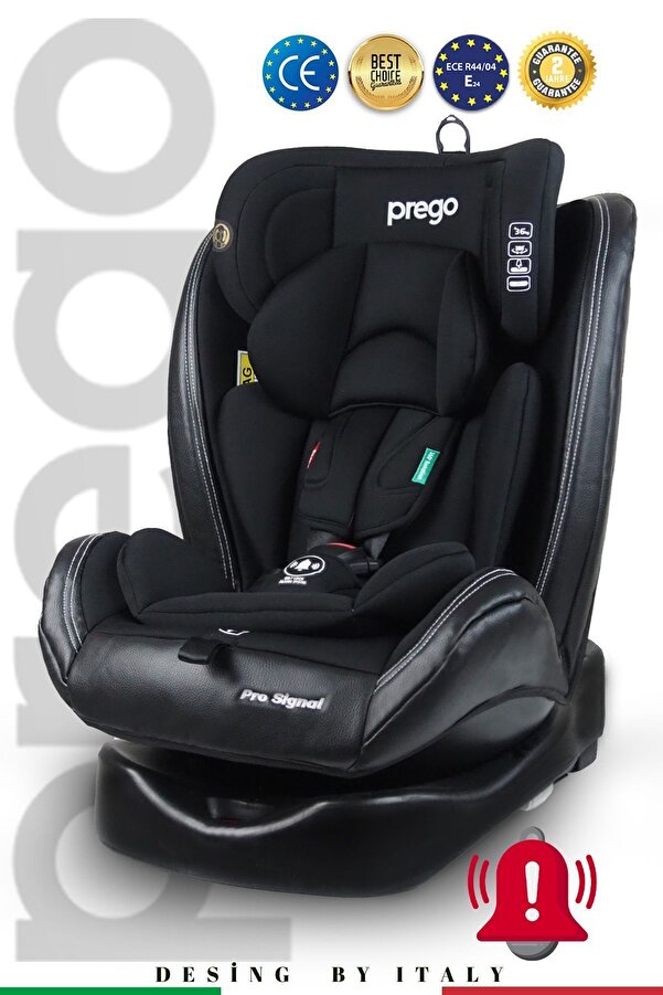 Prego Profix Pro Signal 360 Derece Dönebilen 0-36 Kg Isofixli Oto Koltuğu