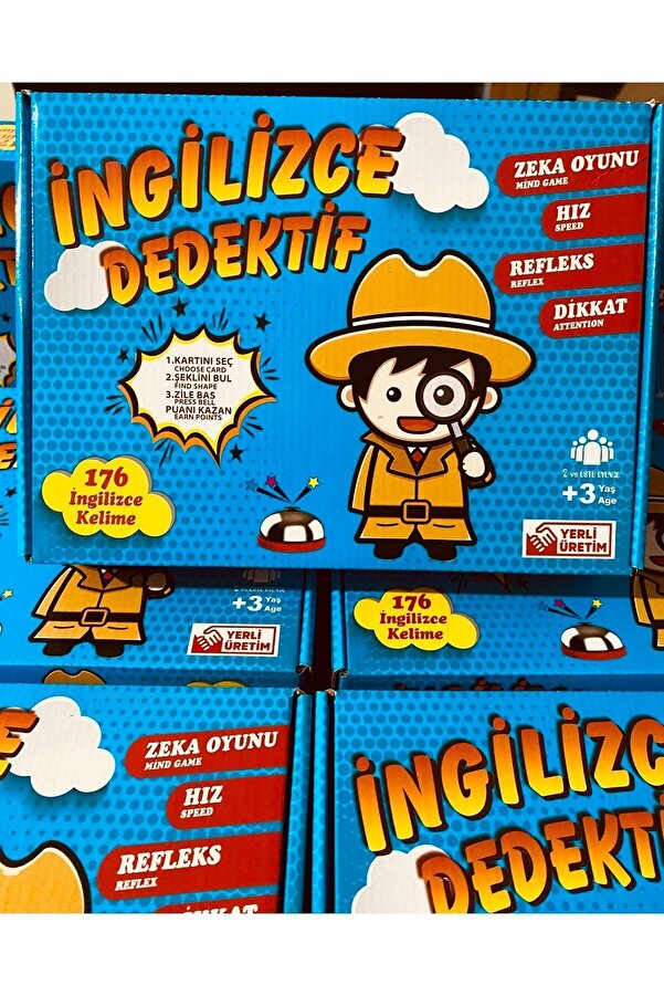 EA Oyuncak Ingilizce Dedektif Oyunu Ingilizce Öğrenmenin En Kolayı