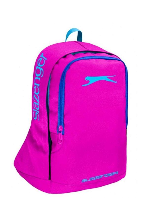 Slazenger-Раница за всекидневен и ученически товар Slazenger с две отделения, цвят фуксия, 19329 1