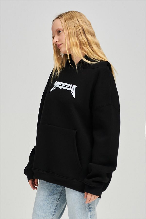 Black yeezus hoodie online