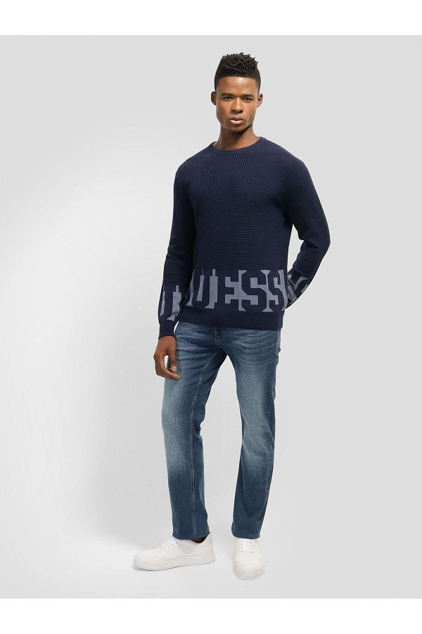 Guess-Jacquar Deemer Cn Ls Outfit 1