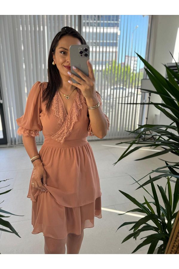 Chiffon shell dress deals
