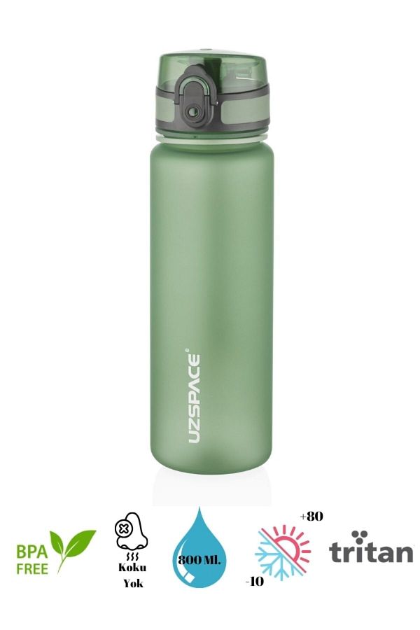 Uzspace-Tritan Flask - New Design 800 ml Snatch 1