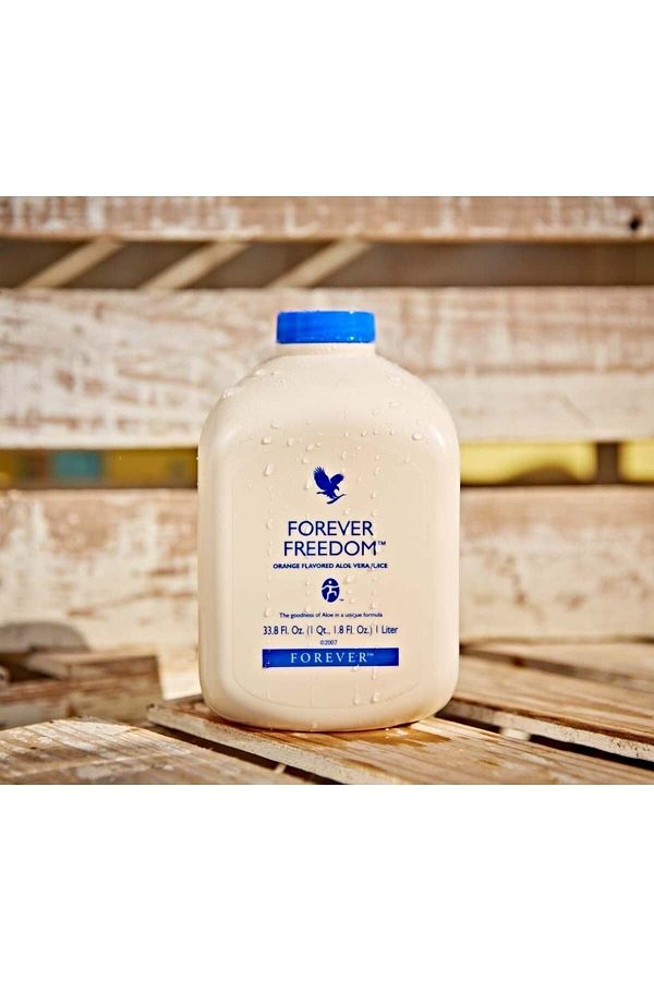 Forever Living Products Forever Freedom Orange Flavored Aloe Vera Drink Containing GlucoSamine and Chondroitin Sulfate Trendyol