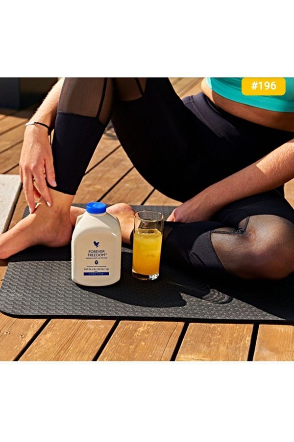 Forever Living Products Forever Freedom Orange Flavored Aloe Vera Drink Containing GlucoSamine and Chondroitin Sulfate Trendyol
