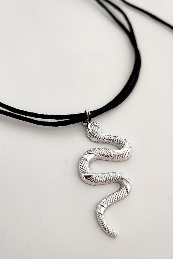 New Obsessions Snake Strap Choker Rope Necklace Trendyol