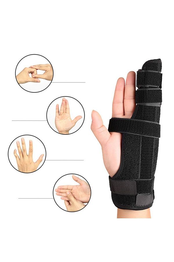 ARWEX-Double Sided Boxer Fracture - Finger Splint, Joints Fracture Stabilizer Trigger Hand Support Splint 1