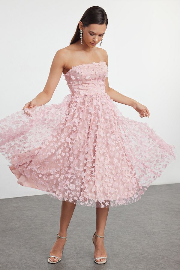 Flower 3d dress store