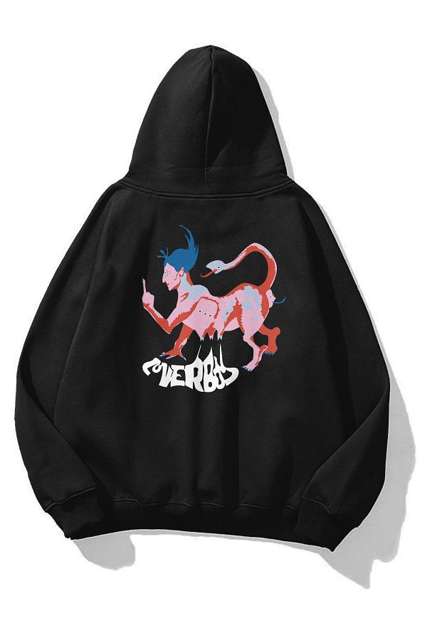 Trendiz Black Unisex Loverboy Sweatshirt Trendyol