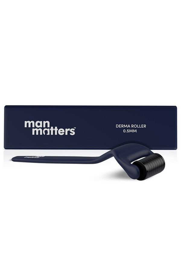 Man Matters-Advance Derma Roller For Men With Premium Design For Scalp & Beard, 540 Micro 0.5mm 1