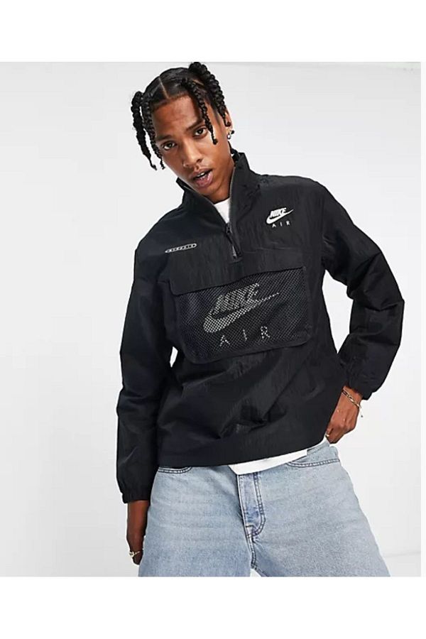 Nike Sportswear Air Woven Lined Half Zip Men s Jacket lion sport Trendyol