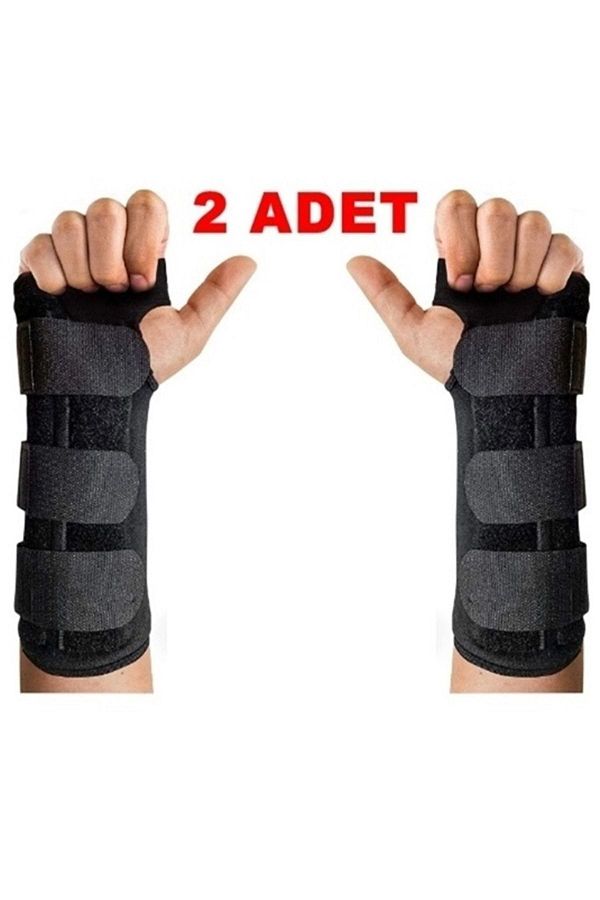 ARWEX-Hand Wrist Splint Metal Supported Double Direction All Size Rest Splint Carpal Tunnel Nervous Jam 1