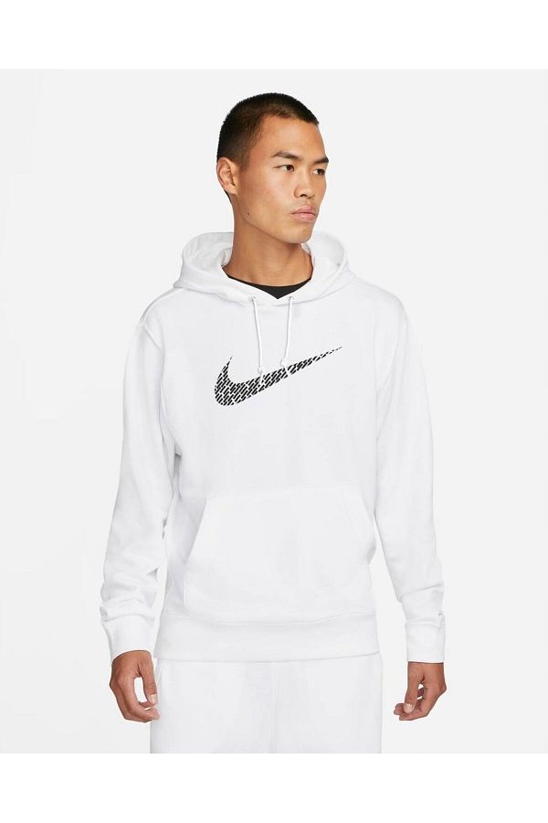 Nike Club Swoosh White Men s Sports Sweatshirt Trendyol