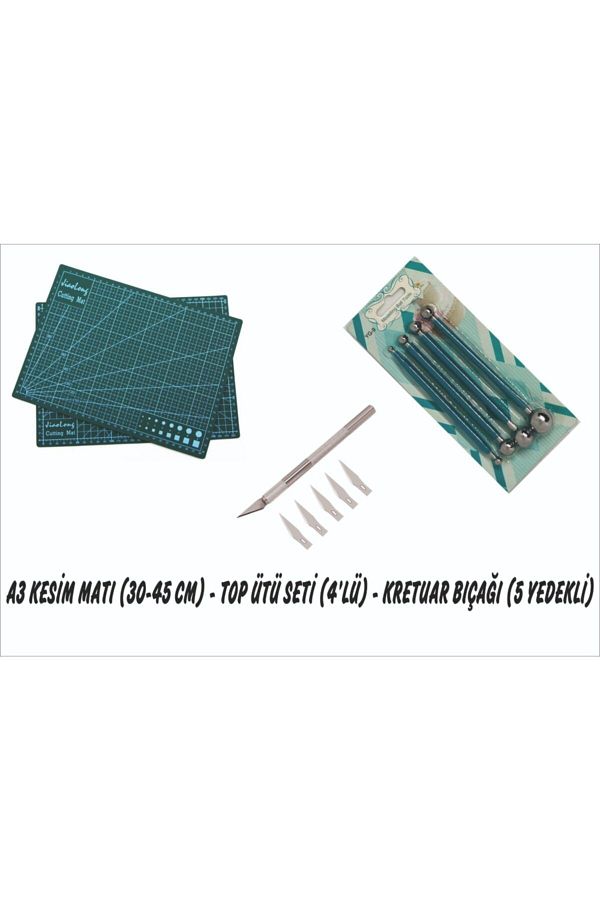 Kağıt Rolyef-Starter Set 1