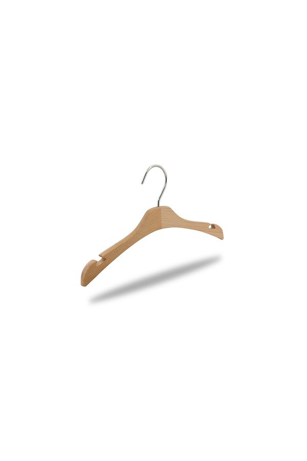 NYN-4 Pieces Kids T-Shirt and Shirt Hanger - Wooden 1