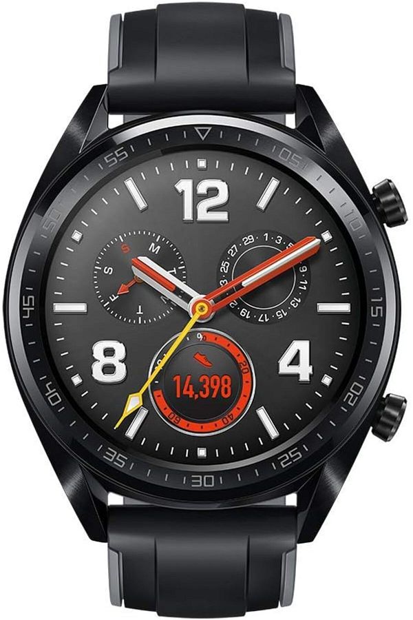Huawei FTN B19 Watch GT Sport Rubber Strap Graphite Black Trendyol
