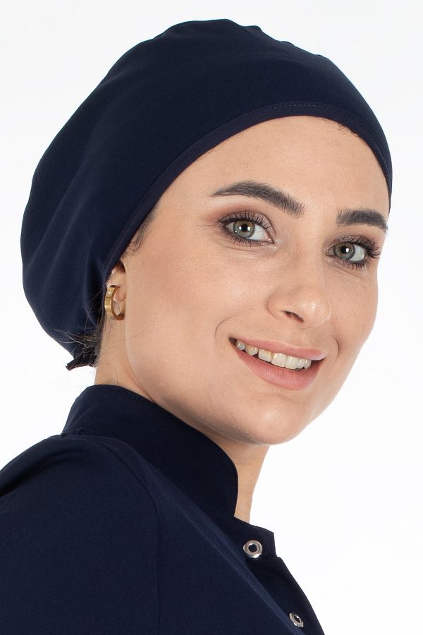 Alsancak Üniforma-Șapcă de doctor și asistentă bleumarin (2 buc.) 1