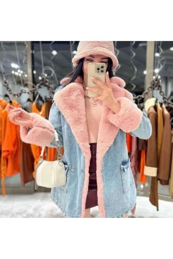Furry long coat shop