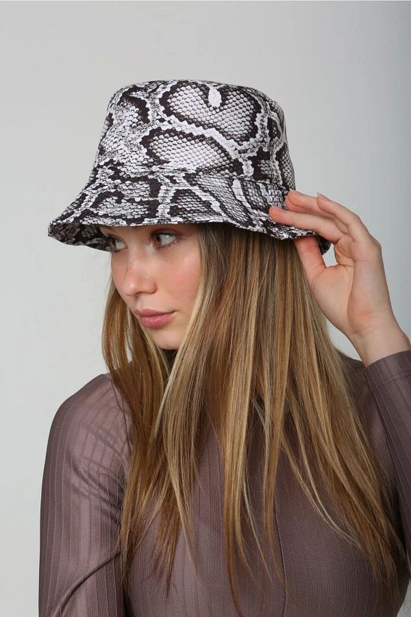 Snakeskin bucket hat hot sale