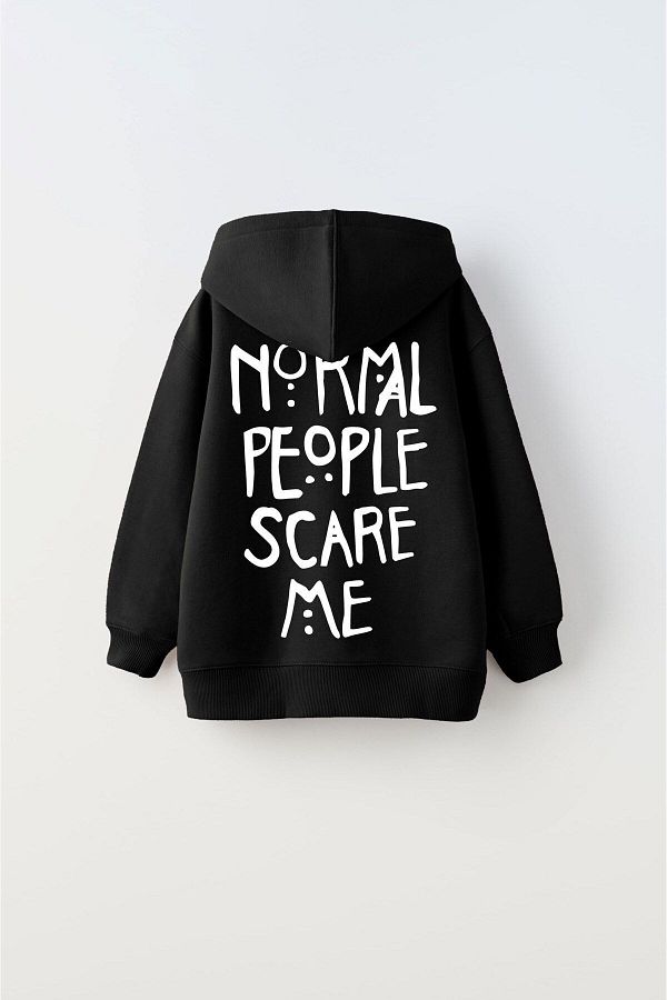 Normal people scare me pullover discount