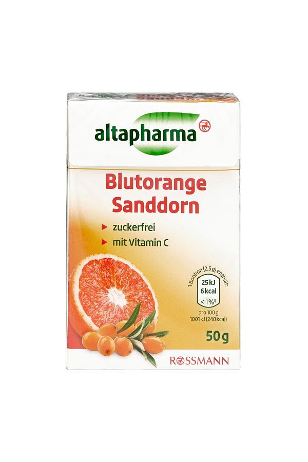 Altapharma-50 Gr Blood Orange Confectionery Bonbon - Box 1