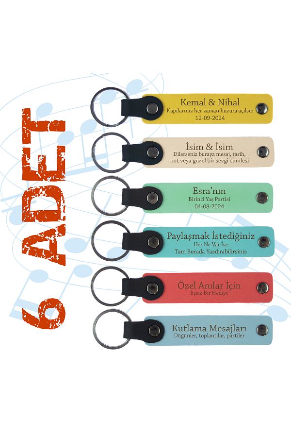 miawiki-Set of 6 Special Production for Traditional Events - Perfect Gift Memory And Souvenir Keychains 1