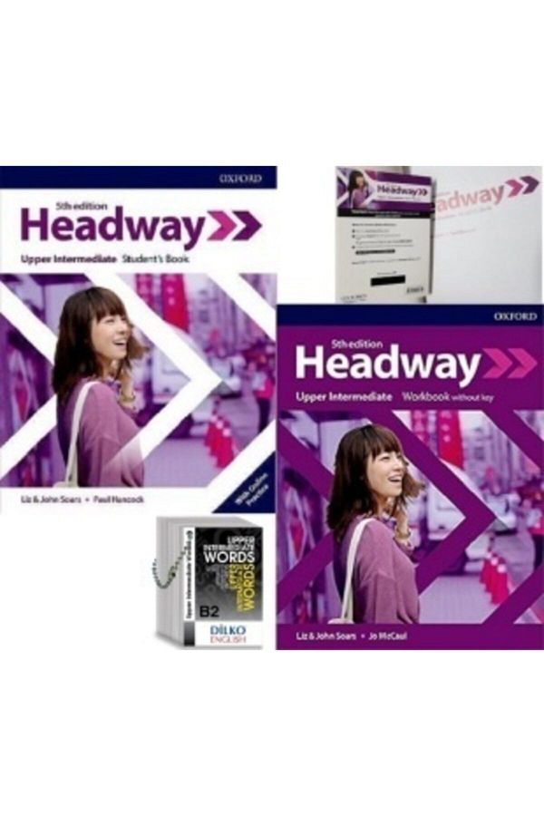 OXFORD UNIVERSITY PRESS-Headway 5th Edition Upper-intermediate Coded Set & Upper-intermediate Words (Word Card B2) 1