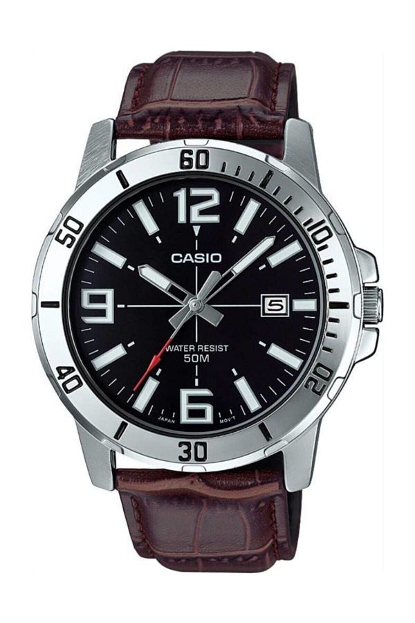 Casio-Men's Wristwatch MTP-VD01L-1BVUDF 1
