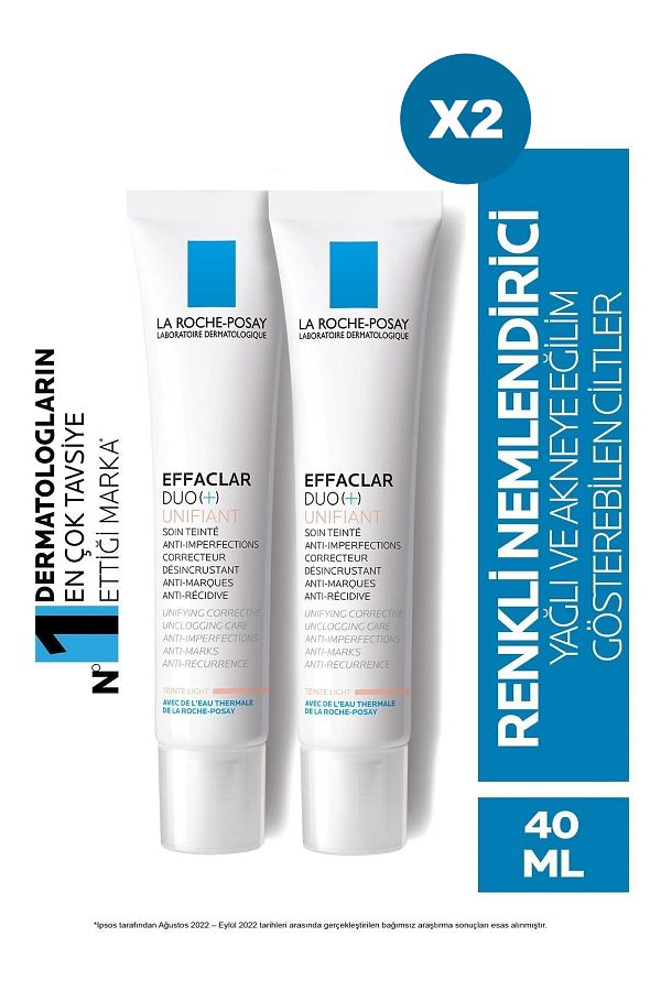 La Roche Posay-EffaclarDuoUnifiant Concealer - 40 Ml,Light-X2 1
