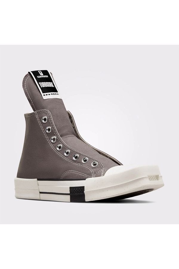 Grey laceless converse clearance
