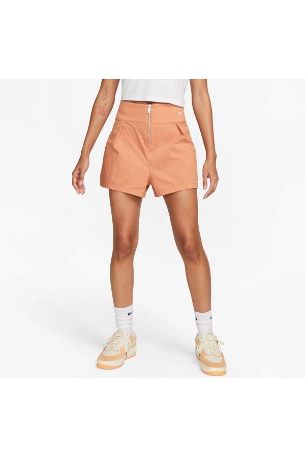 Short nike orange femme outlet