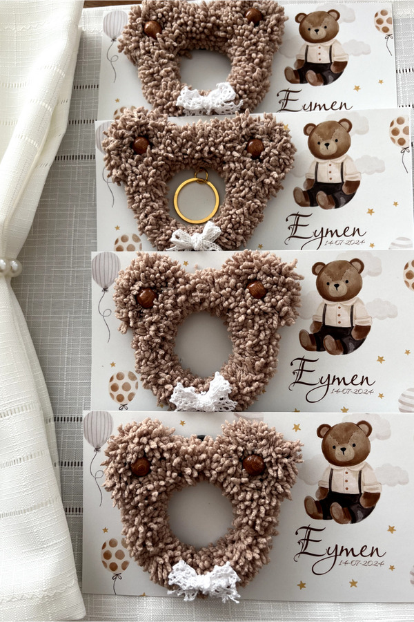 EveLazımOlur Bebek Doğum Günü Hediyelikleri, 10 Adet, Bebek Kınası Hediyelikleri, Baby Shower, Bebek Doğum Günü