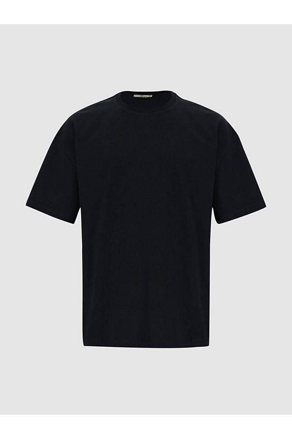Ltb Contrast Printed Anthracite T shirt Trendyol