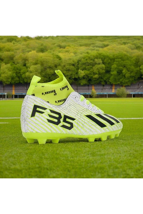 XR Super Mercury Football Cleats With Ankle and Socks Adult Kids Sports Shoes Trendyol