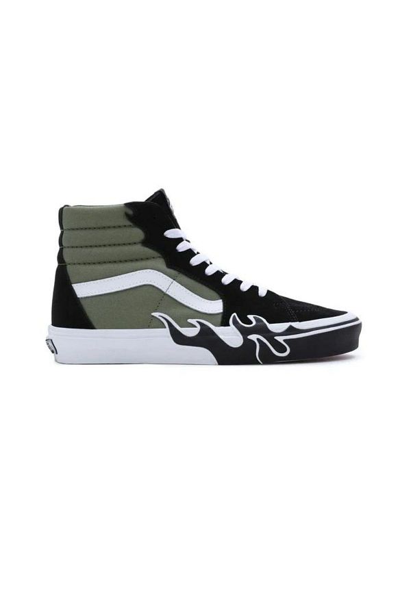 Vans SK8 HI Flame Loden Green Shoes Trendyol