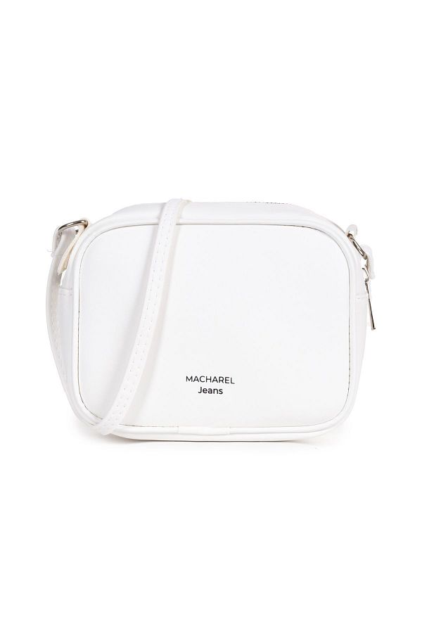 macharel jeans-White Shoulder Bag - Brand Logo, Adjustable Strap and Stylish Appearance 1