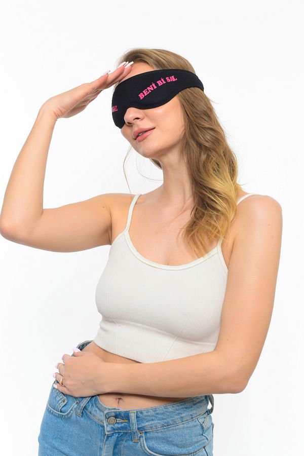 SAUNA SUIT-Cotton Unisex Sleeping Eye Mask - Washable Anti-light, Sleeping Band Let Me Go 1
