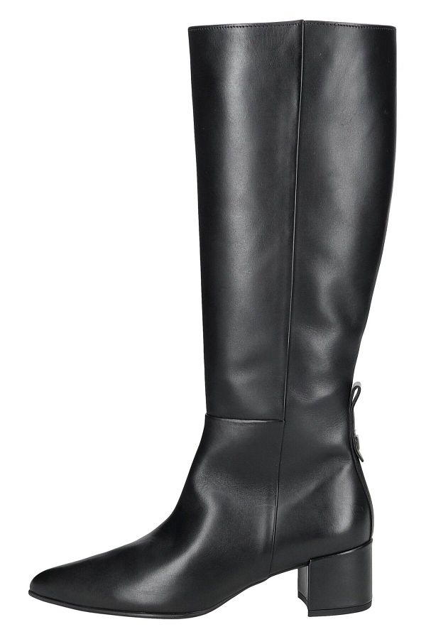 HOGL Knee High Boots Black Block Trendyol
