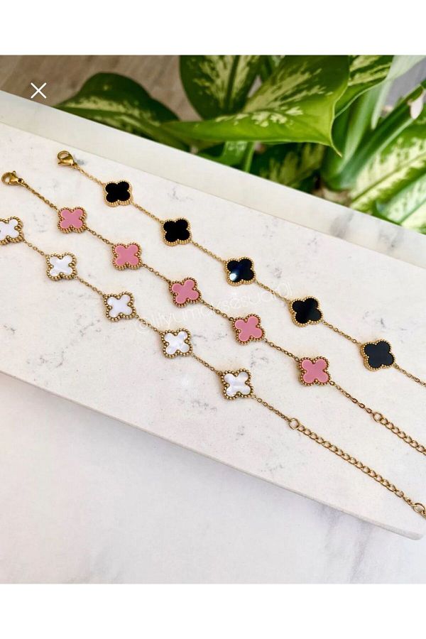 Clover bracelet brand best sale