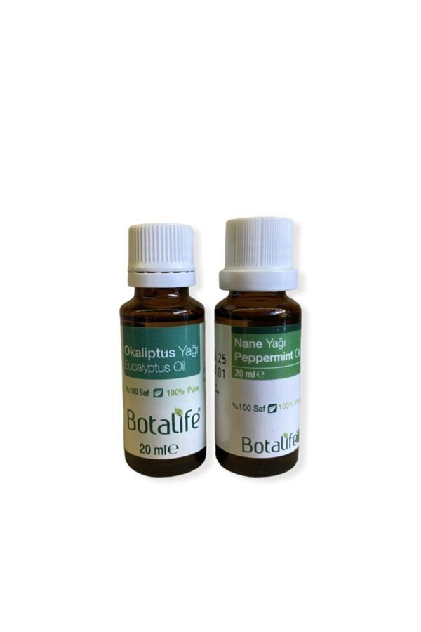 Botalife-Refreshment Series - 20 Ml 100% Pure Mint and Eucalyptus Oil Set 1