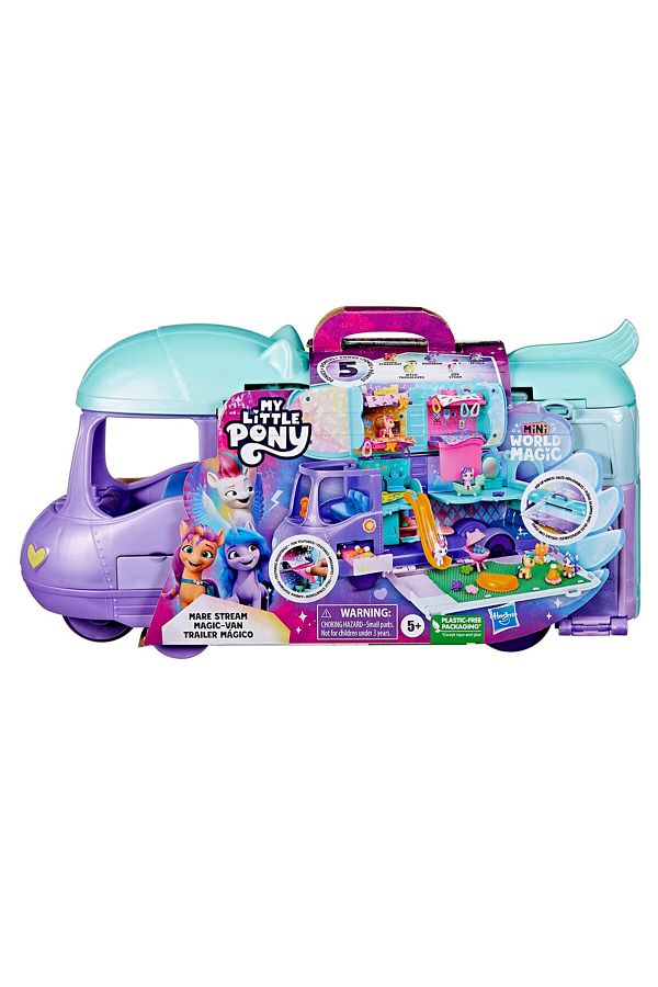 MY LITTLE PONY-Mini World Magic Mare Stream Caravan F7650 1