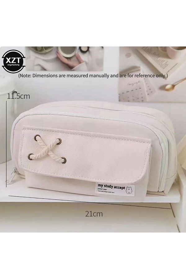 Kawaii-My Study Accept X - Large Capacity Soft Pen Holder 1
