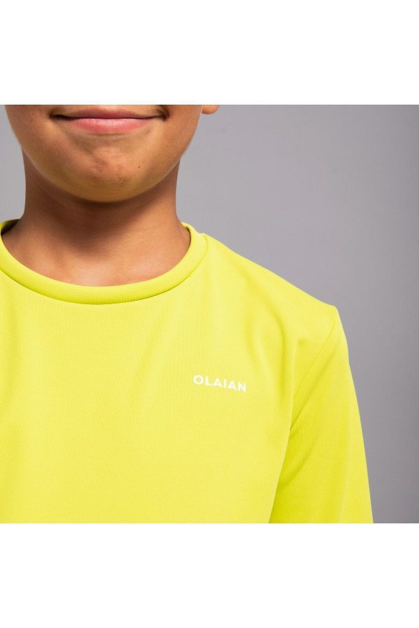 Decathlon Olaian Children s Short Sleeve Surfing T Shirt Providing Uv Protection Trendyol