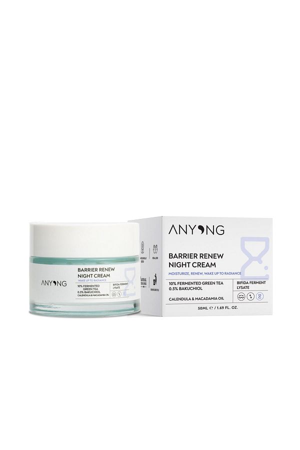 Anyong-50 Ml Cream Barrier Repair - Green Tea, Bakuchiol and Anti-bifida 1