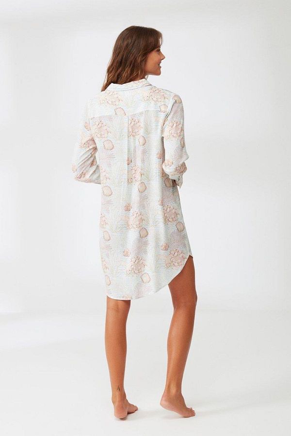 Nautica Women s Seashell Nightgown 305 Trendyol