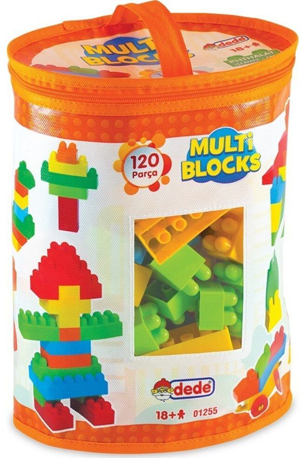 DEDE-Multi Blocks 120 Pieces Fen Toys Educational and Learning Toys Building Blocks 1